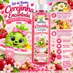 Sal de Banho Infantil 120g Cerejinha Encantada Crescinha Kids