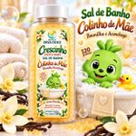 Sal de Banho Infantil Colinho de Mãe 120g Crescinho Kids