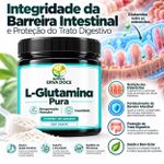 L-Glutamina - Recuperação Muscular Imunidade 150 gramas