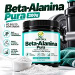 Beta-Alanina Pura -  Desempenho Fisico 200g Sem Sabor 
