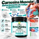 Beta-Alanina Pura -  Desempenho Fisico 200g Sem Sabor 