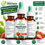 Metilfolato 500mcg/ml Gotas Sabor Morango 30ml