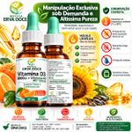 Vitamina D3 2000UI + Vitamina K2 MK7 100mcg  30ml