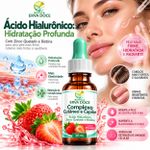 Complexo com  Ácido Hialurônico, Zinco Quelado e Biotina 30 ml