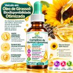 Complexo de Vitaminas  – Vitaminas D3, K2 MK-7, A e E 20ml