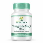 Vinagre de Maçã 500mg 60 cápsulas