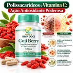 Goji Berry 500mg Proteção Antioxidante 30 Capsulas