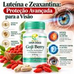 Goji Berry 500mg Proteção Antioxidante 30 Capsulas