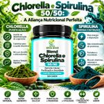 Blend Chlorella e  Spirulina 50/50 – Nutrição Celular 150g