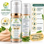 Protetor Solar em Mousse FPS 50 Bege Claro –  30g