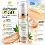 Protetor Solar em Mousse FPS 50 Bege Claríssimo  –  30g