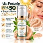 Protetor Solar em Mousse FPS 50 Nude  –  30g