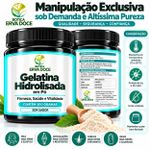 Gelatina Hidrolisada -  Firmeza e Vitalidade  em Pó 300g