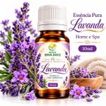 Essencia Pura Lavanda  Home e Spa – Aromatizante  10ml