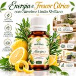Essencia Pura Alecrim e Limão Siciliano – Aromatizante  10ml