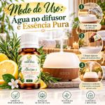 Essencia Pura Alecrim e Limão Siciliano – Aromatizante  10ml