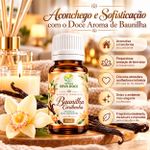 Essência Pura Baunilha Home e Spa 10ml - Aromatizante
