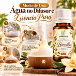 Essência Pura Baunilha Home e Spa 10ml - Aromatizante