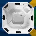 Spa Quadrado Harmonia COMBATE com hidro em acrílico