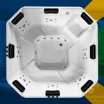 Spa Quadrado Harmonia COMPLETO com hidro em acrílico