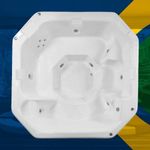 Spa Quadrado Sumaré com hidro em acrílico