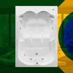 Banheira Dupla Imperatriz com hidro