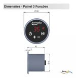 Aquecedor Digital para Banheira 8000W 220V
