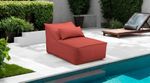 Poltrona Chaise Área externa Terracota | Brisa Mar