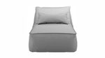 Poltrona Chaise Área externa Cinza | Brisa Mar