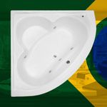 Banheira de Canto Saquarema com hidro