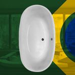 Banheira Dupla Brumado Sem Hidro IMERSÃO