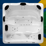 Spa Quadrado Amparo COMPLETO com hidro em acrílico - Combo