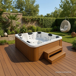 Spa Quadrado Amparo COMPLETO com hidro em acrílico - Combo