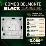   Spa Retangular Belmonte | COMBO LUXO | Aquecedor + capa + cromo 2 pontos + Kit Inox + Motor Silencioso