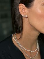 Brinco Prata Gota M