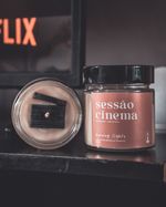 Vela Aromática Sessão Cinema | Amêndoa e Caramelo