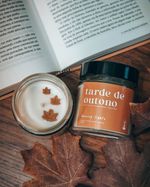 Vela Aromática Tarde de Outono | Licor, Coco, Especiarias e Baunilha
