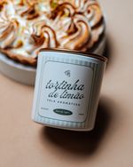 Vela Aromática Tortinha de Limão