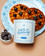 Vela Aromática Waffle de Blueberry