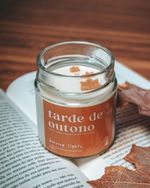 Vela Aromática Tarde de Outono | Licor, Coco, Especiarias e Baunilha