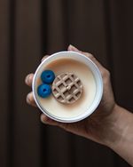 Vela Aromática Waffle de Blueberry