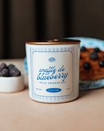 Vela Aromática Waffle de Blueberry