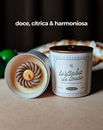 Vela Aromática Tortinha de Limão