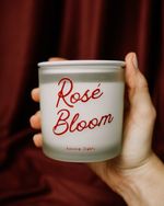 Vela Aromática Rosé Bloom | Vinho Rosé e Peônia