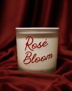 Vela Aromática Rosé Bloom | Vinho Rosé e Peônia