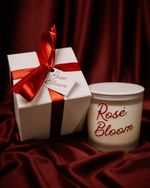 Vela Aromática Rosé Bloom | Vinho Rosé e Peônia