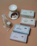  Kit Difusor de Cerâmica e Wax Melts Bakery
