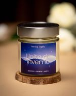 Vela Aromática Noite de Inverno | Jasmim, Violeta e Cedro