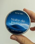 Mini Vela Noite de Inverno