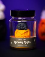 Kit Spooky Night (Vela Gatinho) | Marshmallow e Coco
